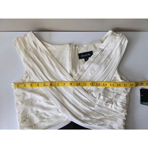 Scarlett Nite Cocktail Dress Sz 14 Black/White - Picture 11 of 12